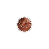 SLOONG Cadena de plata de ley 925 para mujer, 3 mm de ancho, clip de papel, cadena de plata, regalo para mujer, 41/46/51/56 cm, 46CM, Plata esterlina, No es una piedra preciosa