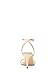 Michael Kors Women's Liana Mid Heel Sandal, Pale Gold, 7.5