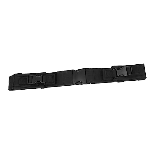 Totority Multifunctional Outdoor Waist Belt Sturdy and Comfortable for Guards Hikers