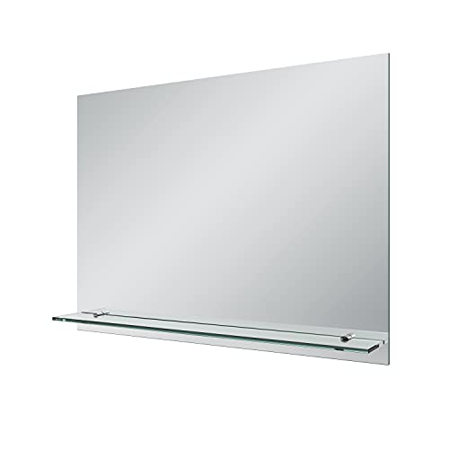 S'AFIELINA wandspiegel mit Regal 60 × 80 × 1,0 cm (H × B × T) Spiegel...