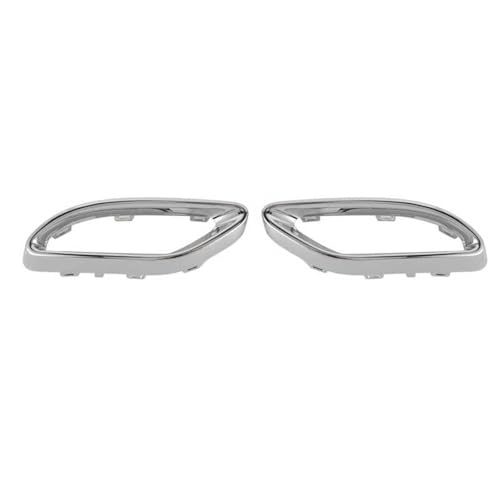 Punta para escape cromada con brillo de cubierta para Mercedes Benz W205 X253 4