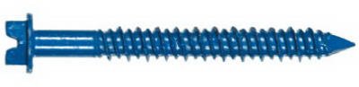 375286 0.19 x 1.25 in. Hex Washer Head Tapper Concrete Screw- Pack - 100