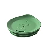 Porta Via Reusable Coffee Cup Silicone Lid – Fits Most Tumbler, Water Bottle, & Ceramic Coffee Mug Between 2⅝”-2⅞
