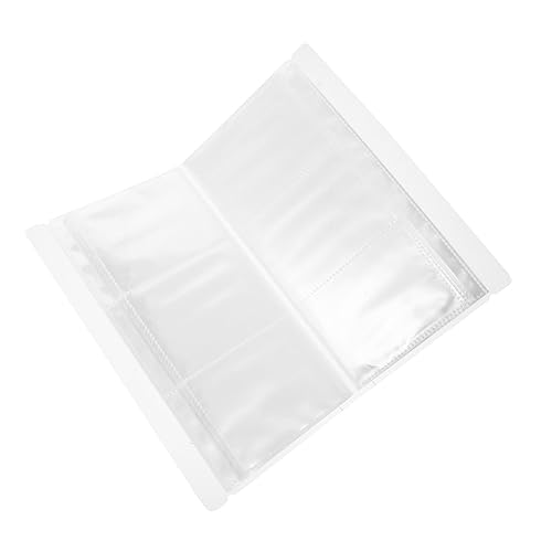 OSOLADY Colección De Tarjetas Álbum De Postales para Boletos De Avión y Entradas para Conciertos Vocales Álbum De Almacenamiento De Tarjetas para Coleccionables