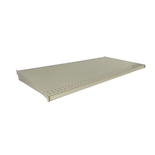 DGS Retail DGS Gondola Shelf, Platinum 48W 22D Gondola Shelves Gondola Shelving Systems