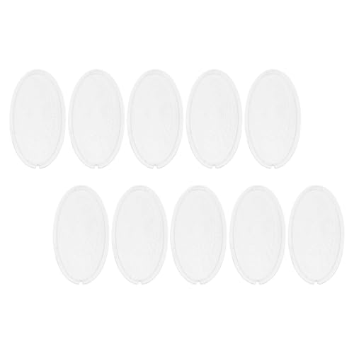 Holibanna 5 Pares de Cubiertas Transparentes de ABS para Luz de Campana Extractora Pantalla de Lámpara Estilo Antiguo Tamaño 487 X 252 X 008 Pulgadas Repuesto para Cocina Fácil