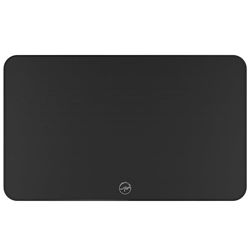 Mobility Lab - Alfombrilla de ratón XL/Mouse Pad - 700 x 420 mm - Precisión Absoluta, Antideslizante, fácil Limpieza, Alfombra de Tela, Compatible con ratón óptico o láser, Color Negro