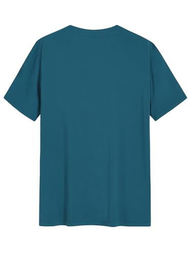 Image of Latuza Men's Viscose Pajama Top Button Up Sleep Shirt