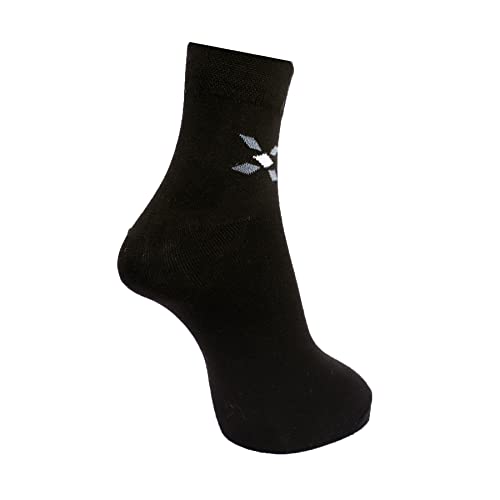 Image of Dollar Socks for Men Solid Ankle Length Cotton Socks, Free Size (Multicoloured)