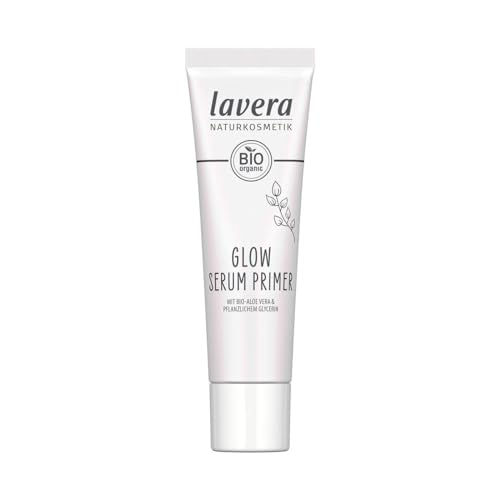 lavera Glow Siero Primer – Glow naturale – per un trucco duraturo – nutriente e idratante – vegano – Cosmetici naturali – 30 ml