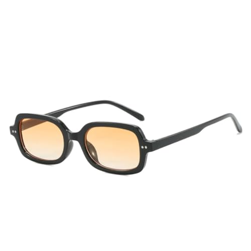 Lunettes de soleil rectangulaires UV400 verres dégradés retro pour femme tendance
