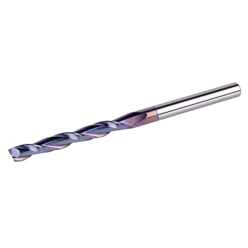 Image of SpeTool Upcut Spiral Router Bits Extra Long 4 Inch Overall Length, 2 Inch Cutting Length with TAC Extreme Tool Life Coateding, Carbide Upcut CNC Router Bit for Wood Carving Tools
