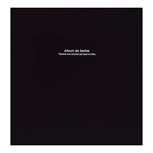 ナカバヤシ ファイル フエルアルバム ドゥファビネ Lサイズ ブラック アH-LD-191-D