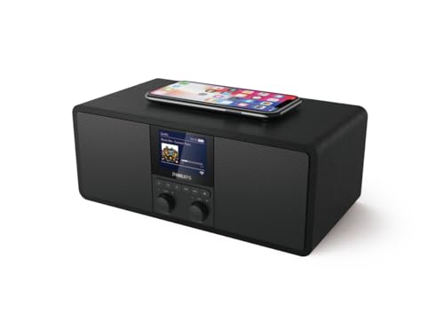 Philips R8805/10 Internetradio mit DAB+ & UKW | Spotify Connect & Bluetooth Streaming | Kabelloses...