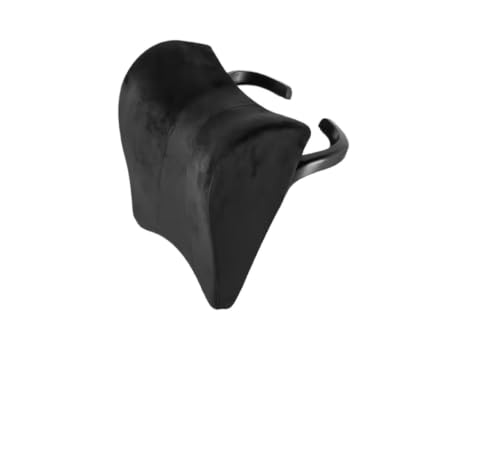 Coussin de voiture pour Tesla en cuir microfibre noir appui-tête ergonomique