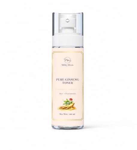 Image of Ginseng Toner For Glowing Skin Korean | spray | All type Skin | skin whitening | Refreshing Face Mist & Toner | Alcohol-Free | Women & Men | 100 ml