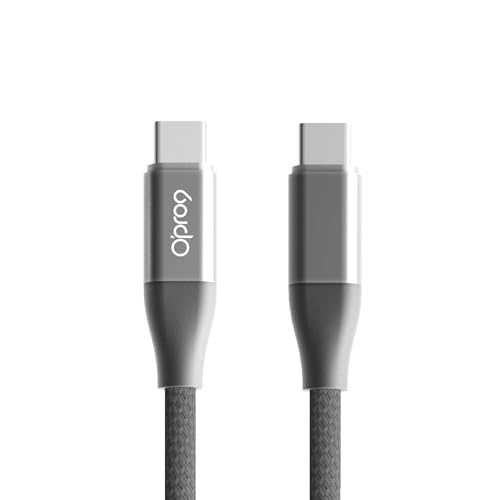 Câble USB C vers USB C charge rapide cordon nylon compatible iPhone 15 Pro et iPad Air