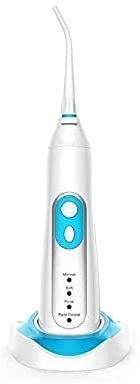 Water Flosser Professional Cordless Dental Oral Irrigator 135ML Portable Water Tank and Rechargeable IPX7 Waterproof 3 Modes Water