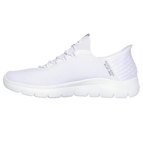 Image of Skechers Mens Track Ripkent, White Mesh Trim, 9.5 UK