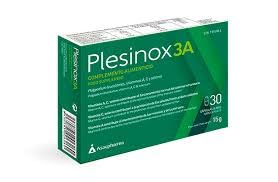 Plesinox 3A Atache 60 Cápsulas – Pack de 2 Unidades, Formato Ahorro con Extracto de Polypodium Leucotomos, Vitaminas A, C y D para el Cuidado Cutáneo Avanzado