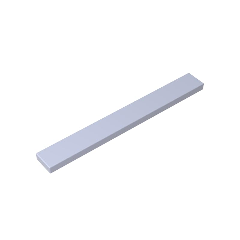 XYEIUGO 4162 Foundation Plate Tile 1x8 with Groove, 50 PCS โ image 1