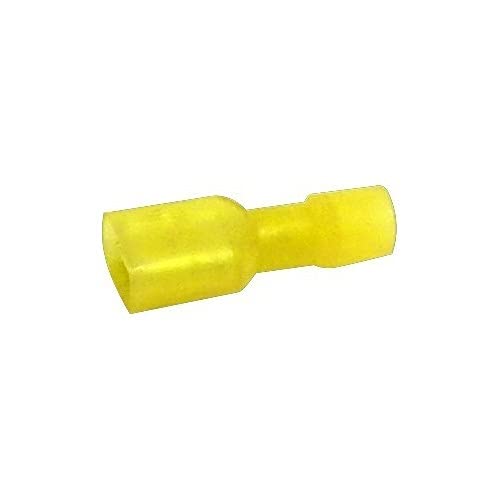 Nylon Fully Insulated Disconnects Female - 12-10 Wire.250x.032 Tab Bulk Bag, 500 Pack