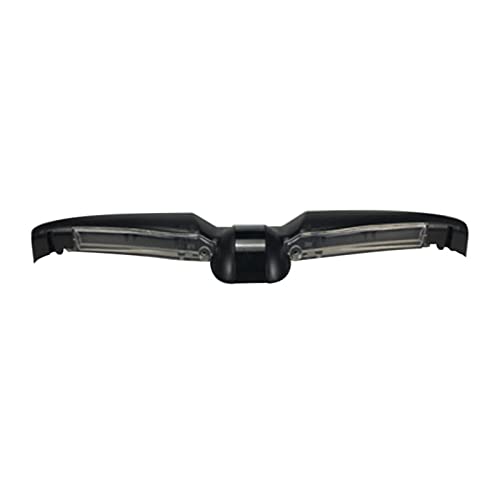 APTANVTVZW Montaje de la Cubierta de la luz Delantera Apto for Ninebot Mini S Pro Auto-Equilibrio Scooter Accesorios de Montaje de embellecedor Delantero Compatible con Piezas de Scooter(Black Rear)