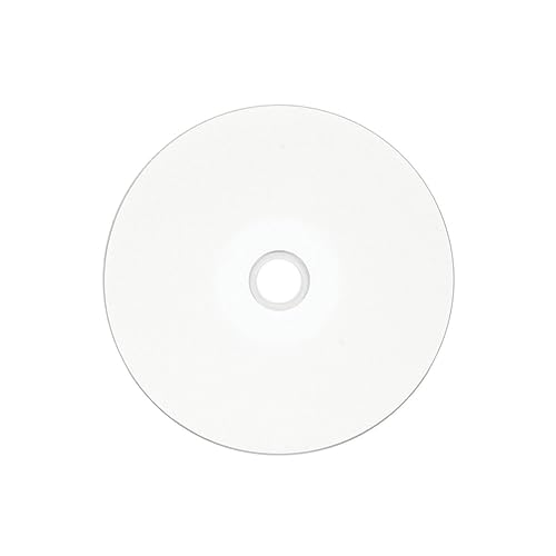 Image of Verbatim DVD-R Blank Discs 4.7GB 16X DataLifePlus White Inkjet Printable Recordable Disc Hub Printable - 50pk Spindle 95079 (Pack of 2)