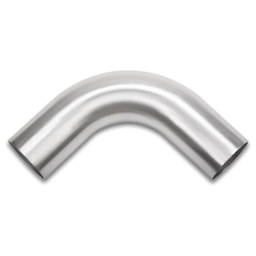 Podavelle 90 Degree Elbow 3.5 Inch 89mm OD Aluminum Intercooler Pipe Piping Air Intake Tube, 1.5D Radius, Brushed Finish by Podavelle - Used condition - Image 4