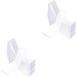 Soporte Celular Acrilico USHOBE 20 Piezas Soporte De Exhibición Transparente Soporte De Billetera Para Teléfono Celular Para Teléfono Celular Billetera De Tarjeta De Visita Soporte De Exhibición Al Por Menor