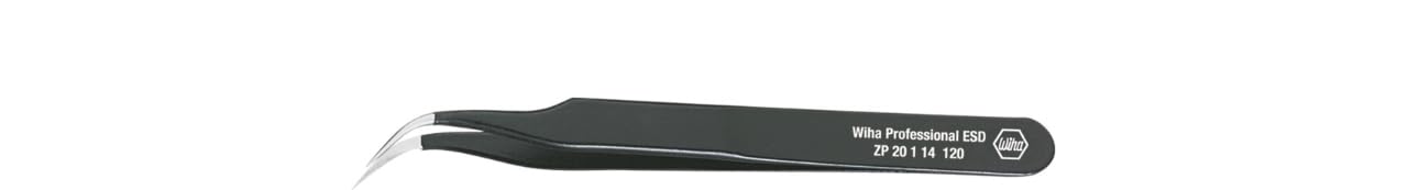 Wiha Pinzas de precisión Professional ESD de tipo 7a 120 mm (32335)