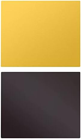 Toaiot Flexible Removable PEI Steel Sheet Plate Size 120x120mm/4.7x4.7in with Magnetic Base Build Surface Compatible with Voro V0 3D Printer Parts