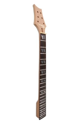 Manche de guitare acajou à monter soi-même pour réparer votre guitare 22 frettes