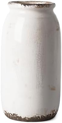 The Victor & Teresa Artisan Vase: A Study in Rustic Crackle Glaze