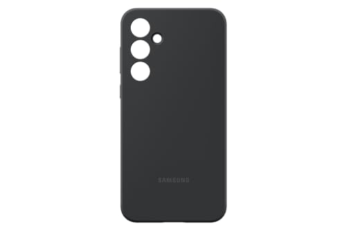 Image of Samsung Silicone Cover Case for Galaxy A55 5G, Black