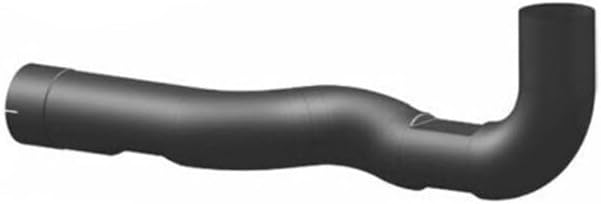 Technical Precision Peterbilt 378 2003 5 INCH Multi-Bend Elbow - Driver | ID/OD · Side