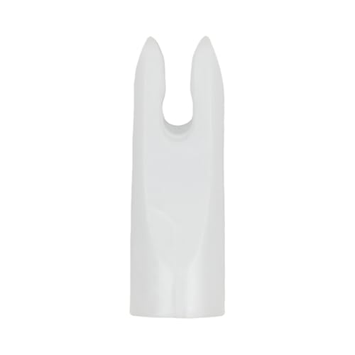 Encoches Legend Bohning 5/16" blanc à coller pour éviter la casse et sécuriser le tir