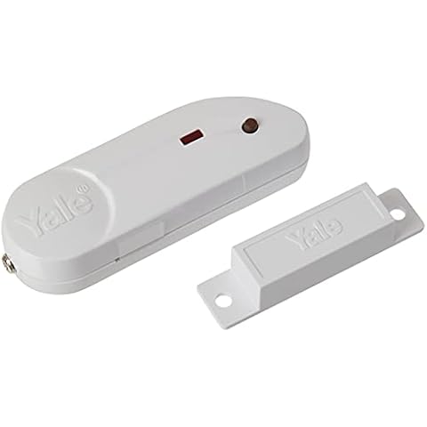 Yale B-HSA6010 Alarm Accessory Door/Window Contact White, Accessory for HSA Alarms Including YES-ALARMKIT, Suitable for Main Access Points, White Cover