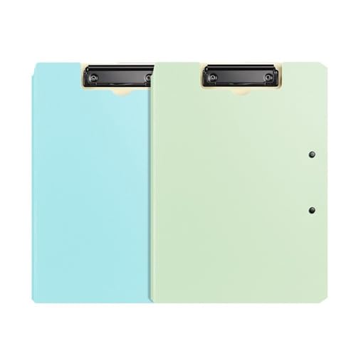 Classeur à clip pliable double pour bureau et organisation à la maison