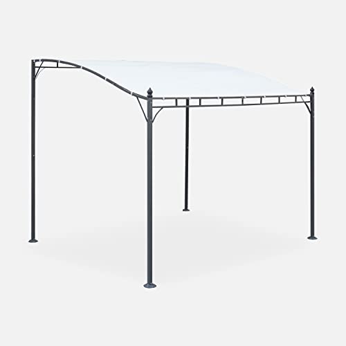 Alice's Garden - Pergola 3x2.5m - Brestum - Toile écrue - Pergola Murale