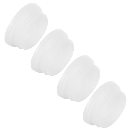 PLAFOPE 4 Piezas Tapa de Rosca para Barril de Agua Tapones Reutilizables para Cubo y Garrafa Tapa Selladora Resistente Fugas con Diseño Cruzado para Reemplazo Uso Agrícola Camping y Hogar