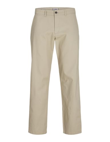JJ REBEL Jrebkenni Sharp Chino Noos, White Pepper, 31 W/36 L