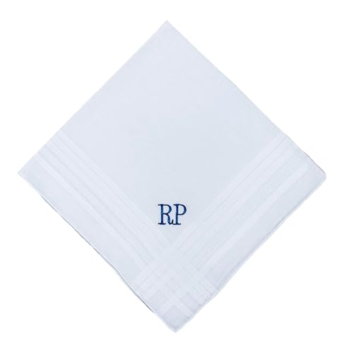 Generic Custom Monogrammed Handkerchief For Men thumb #1
