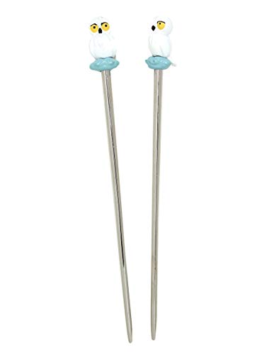 Harry Potter Hedwig Snowy White Owl Hair Sticks