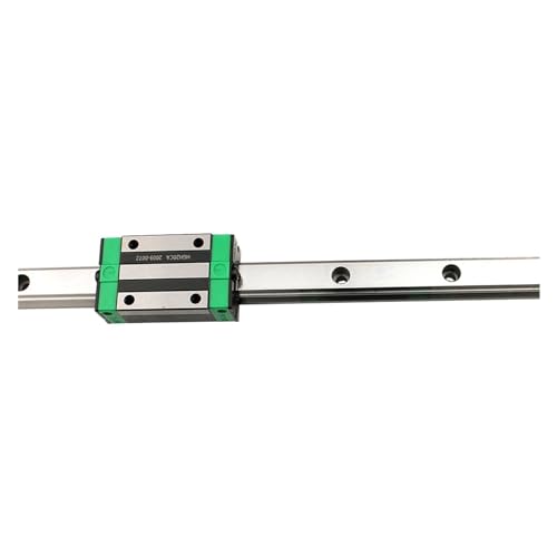 Linear Rail, Linear Sliding Gide 1PCS HGW15CC Square Linear Guide + 1PCS Slider Bracket HGW15CC(1100mm)