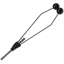 1 Piece BI-Ceramic Tip Bobbin Holder Smooth Flared Mouth Rolling Threader Fly Tying Fishing Spool Tool 4.3inch