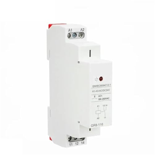 Relais de commutation intermédiaire GR8 évite les surcharges ACDC 24V