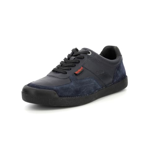 Kickers Trino sneakers basses homme cuir noir chaussure casual tendance