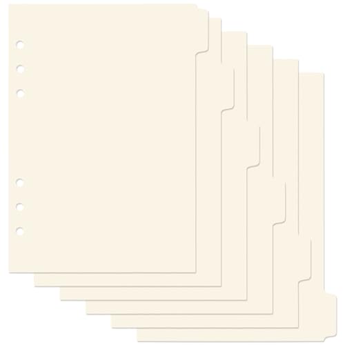 Intercalaires A5 plastique pour optimiser votre planificateur