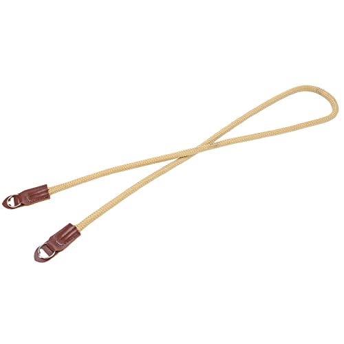 Shanrya Kameragurt, Flexibler Kamera-Schultergurt zur sicheren Befestigung für alle Kameras(Khaki)